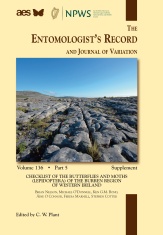 Checklist of the butterflies and moths (Lepidoptera) of the Burren Region of Western Ireland